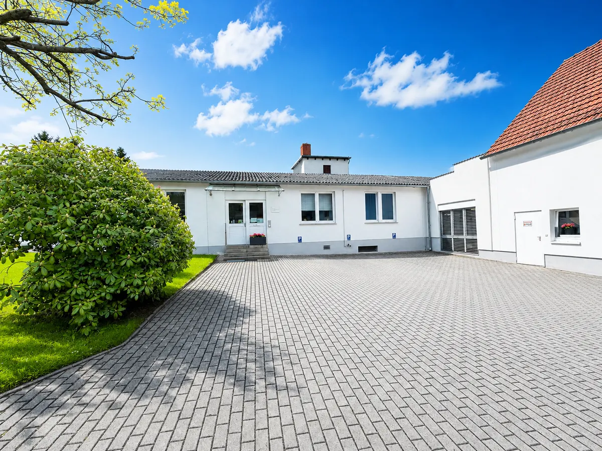 Eingang der Schreck Kunststofftechnik GmbH